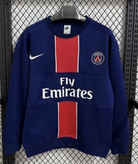 25-26 Paris SG Royal Blue Thailand Soccer Tracksuit-8268