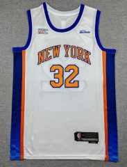 2026 City Version New York Knicks White #32 NBA Jersey-1380