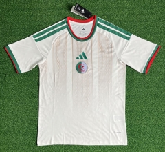 (S-4XL) 26-27 Algeria Home White Thailand Soccer Jersey AAA-403