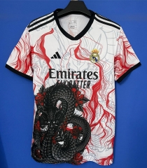 25-26 Special Edition Real Madrid White&Black Thailand Soccer Jersey AAA-6486