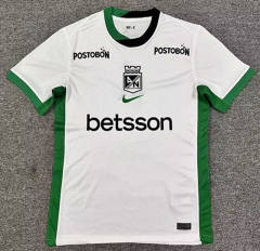 (S-4XL ) 26-27 Atlético Nacional Away White Thailand Soccer Jersey AAA-512