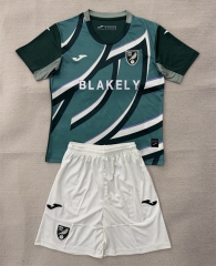 25-26 Norwich City Away Green Soccer Uniform-AY