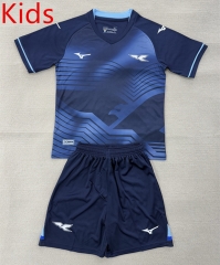 25-26 Lazio 2nd Away Royal Blue Kid/Youth Soccer Uniform-AY