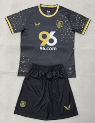 25-26 Burnley 2nd Away Black&Gray Soccer Uniform-AY