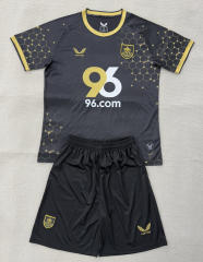 25-26 Burnley 2nd Away Black&Gray Soccer Uniform-AY