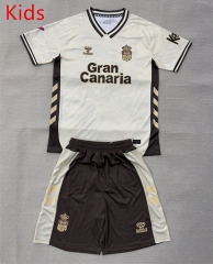 25-26 UD Lars Palmas 2nd Away Beige Kid/Youth Soccer Uniform-AY
