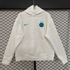 Player Version 25-26 Inter Milan 2nd Away White Thailand Soccer Tracksuit With Hat-LH