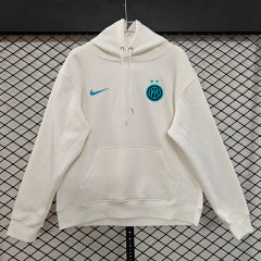 Player Version 25-26 Inter Milan 2nd Away White Thailand Soccer Tracksuit With Hat-LH