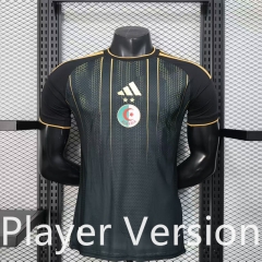 Player Version 26-27 Algeria Black&Gold Thailand Training Soccer Jersey AAA-888