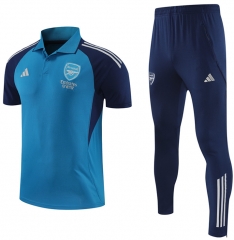 2025-2026 Arsenal Blue Thailand Polo Uniform-4627