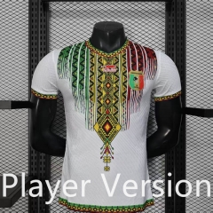 Player Version 26-27 Mali White Thailand Soccer Jersey AAA-888