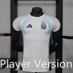 Player Version 26-27 Argentina White Thailand Training Soccer Jersey AAA-888