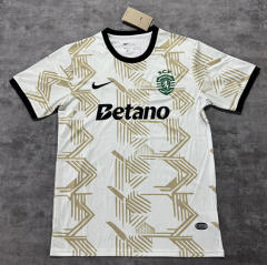 (S-4XL) 25-26 Special Edition Sporting Clube de Portugal Beige Thailand Soccer Jersey AAA-4506