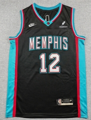 2026 Classic Edition Memphis Grizzlies Black #12 NBA Jersey-1380