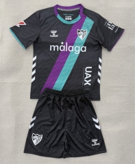 25-26 Málaga CF Away Black Soccer Unifrom-AY