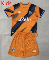 25-26 Atalanta BC 2nd Away Orange Kids/Youth Soccer Uniform-AY