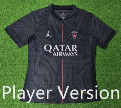 Player Version 25-26 Paris 4th Away Black Thailand Soccer Jersey-9926