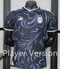 Player Version 26-27 Argentina Away Black&Purple Thailand Soccer Jersey AAA-888