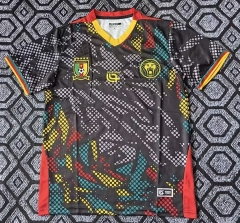 26-27 Cameroon 2nd Away Grey&Black Thailand Soccer Jersey AAA