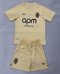 25-26 Monaco 2nd Away Khaki Soccer Uniform-AY