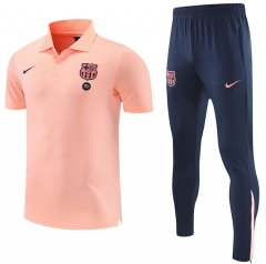 25-26 Barcelona Pink Thailand Polo Uniform-4627