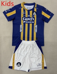 25-26 Atlético de San Luis Away Blue&Orange Kid/Youth Soccer Uniform-AY