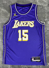 2026 Jordan Edition Los Angeles Lakers Purple #15 NBA Jersey-311
