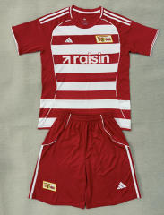 25-26 1. FC Union Berlin Home Red&White Soccer Uniform-AY