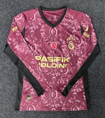 25-26 Galatasaray SK 2nd Away Red LSThailand Soccer Jersey AAA-GB