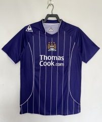 Retro Version 07 -08 Manchester City Away Purple  Thailand Soccer Jersey AAA-811