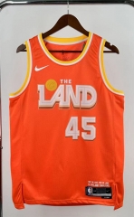 2026 City Edition Cleveland Cavaliers Orange #45 NBA Jersey-311