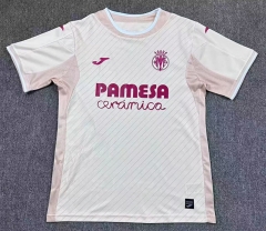 25-26 Villarreal CF Away Beige Thailand Soccer Jersey AAA-417