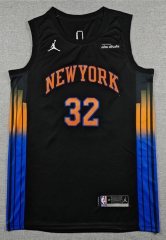 2026 Announcement Edition New York Knicks Black #32 NBA Jersey-1380
