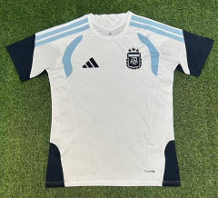 26-27 Argentina White Thailand Training Soccer Jersey AAA-416