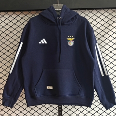 Player Version 25-26 Benfica Royal Blue Thailand Soccer Tracksuit Top With Hat-CS