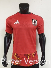 Player Version 2026 Japan Goalkeeper Red Thailand Soccer Jersey AAA-0871