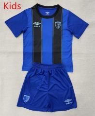 25-26 AFC Bournemouth Away Blue Kid/Youth Soccer Uniform-AY