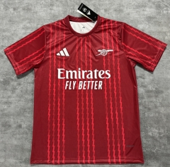 (S-4XL) 2025-2026 Arsenal Red Thailand Training Soccer Jersey AAA-4506