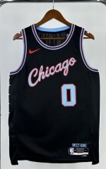 2026 City Edition Chicago Bulls Black #0 NBA Jersey-311