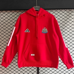(S-3XL) Player Version 25-26 Newcastle United Home Red Thailand Soccer Tracksuit Top With Hat-CS