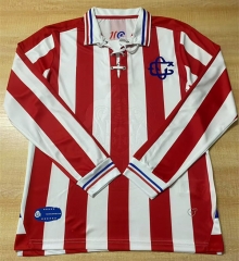 (S-3XL) Retro 110th Anniversary Edition Deportivo Guadalajara Home Red&White LS Thailand Soccer Jersey AAA-6895