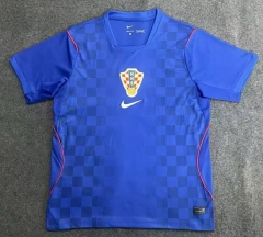 (S-4XL) 2026 World Cup Croatia Away Blue Thailand Soccer Jersey AAA-4178