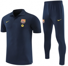 25-26 Barcelona Royal Blue Thailand Polo Uniform-4627