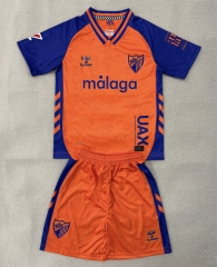 25-26 Málaga CF 2nd Away Orange Soccer Unifrom-AY