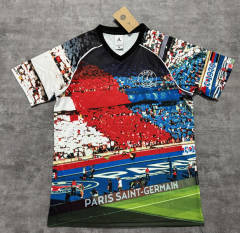 (S-4XL) 25-26 Paris SG Colorful Thailand Training Soccer Jersey AAA-4506