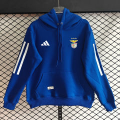 Player Version 25-26 Benfica Blue Thailand Soccer Tracksuit Top With Hat-CS