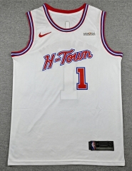 2026 City Edition Houston Rockets White #1 NBA Jersey-1380