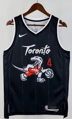 2026 City Edition Toronto Raptors Black #4 NBA Jersey-311