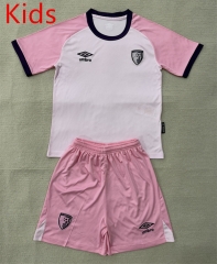 25-26 AFC Bournemouth 2nd Away Pink Kid/Youth Soccer Uniform-AY