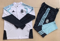 2025-2026 Argentina White Thailand Soccer Tracksuit-GDP